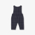 Baby boy checked overalls