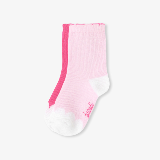 Baby girl duo of socks