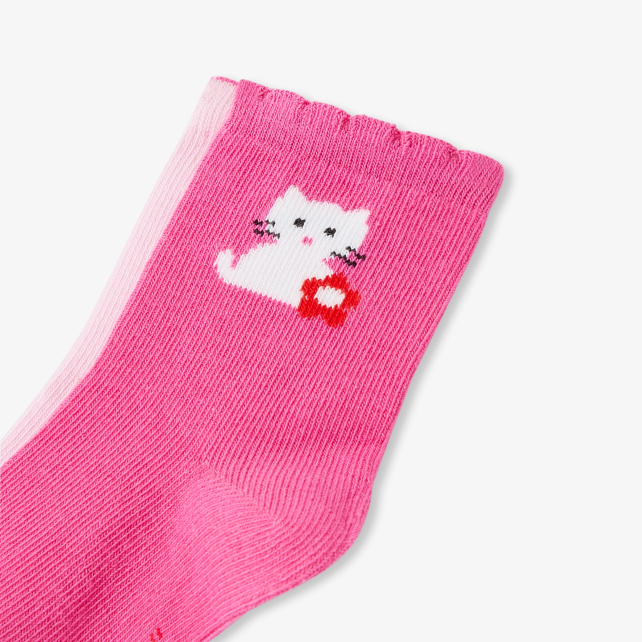 Baby girl duo of socks