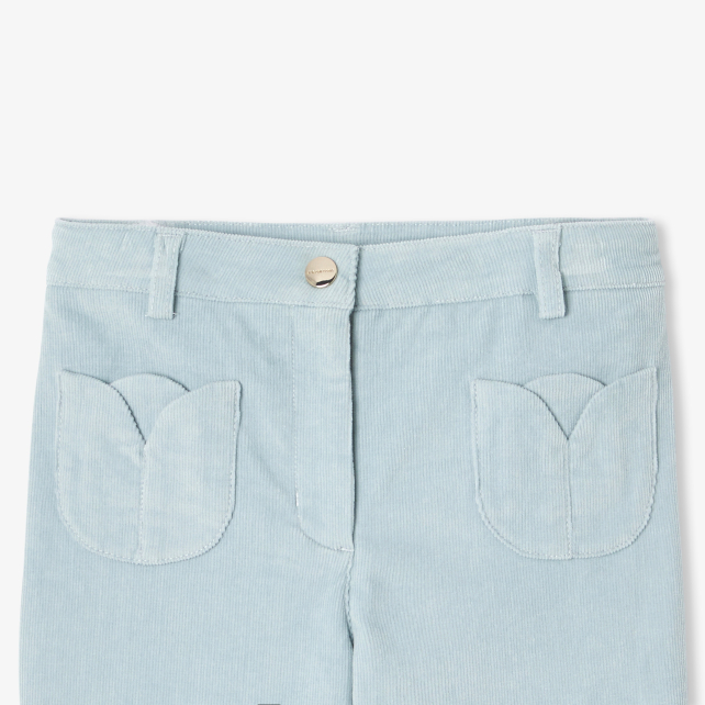 Girl milleraies velvet trousers 