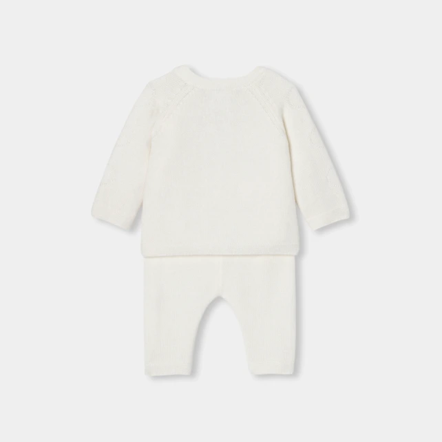 Körpə qız üçün toxunma geyim dəsti