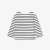 Baby girl Breton tee in lightweight fleece