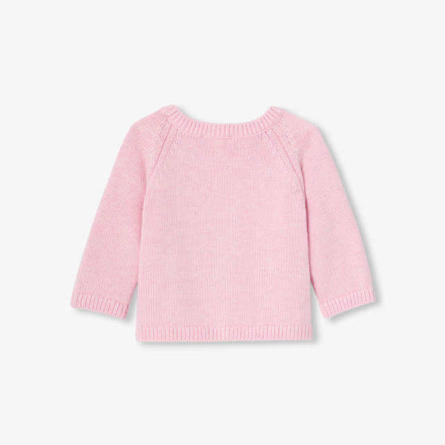 Körpə qız üçün toxunma kardiqan