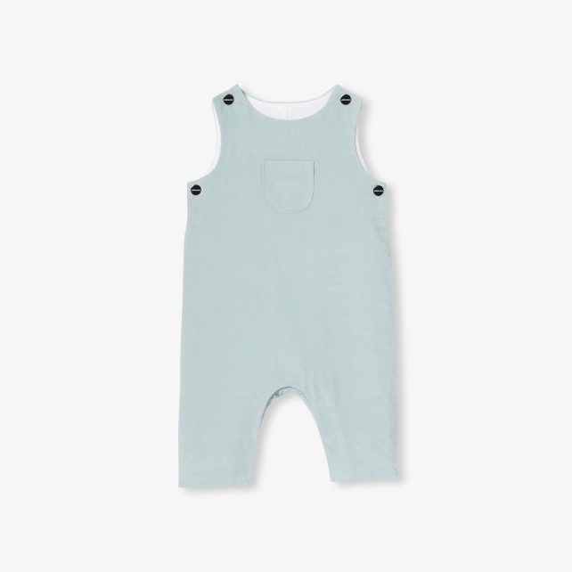 Baby boy velvet jumpsuit