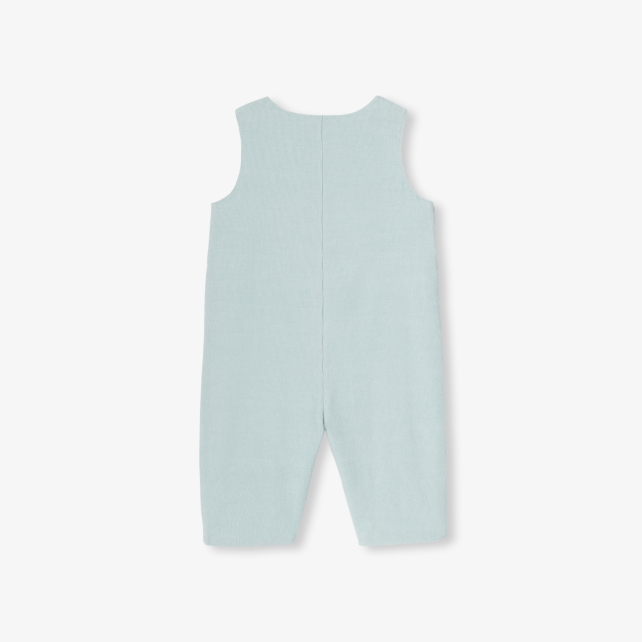 Baby boy velvet jumpsuit