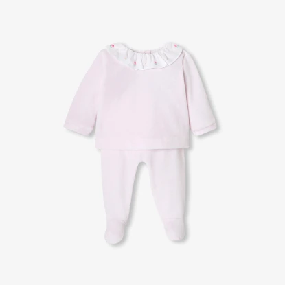 Körpə qız üçün məxmər dəst