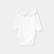Baby girl bodysuit with large ruffle