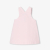 Baby girl velvet pinafore dress