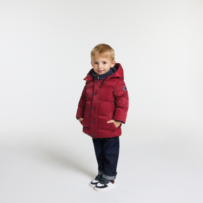 Baby boy nylon parka