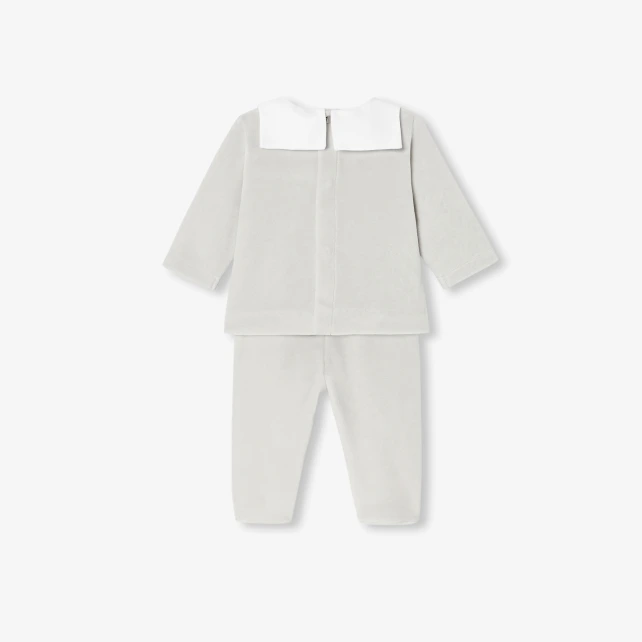 Baby boy velvet comfort set