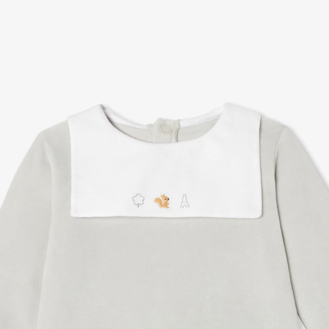 Baby boy velvet comfort set