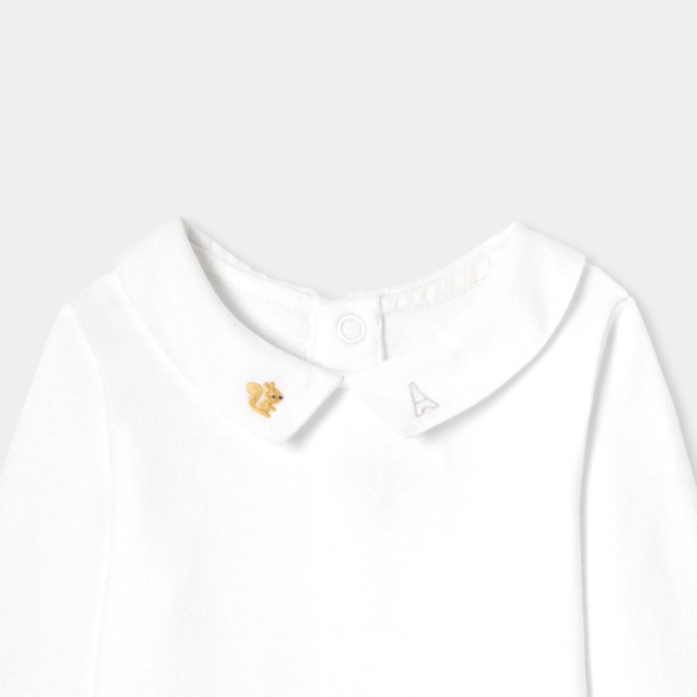 Baby boy long-sleeved bodysuit