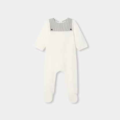 Körpə oğlan üçün məxmər pijama