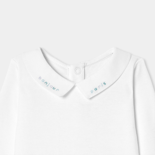 Baby boy long-sleeved bodysuit