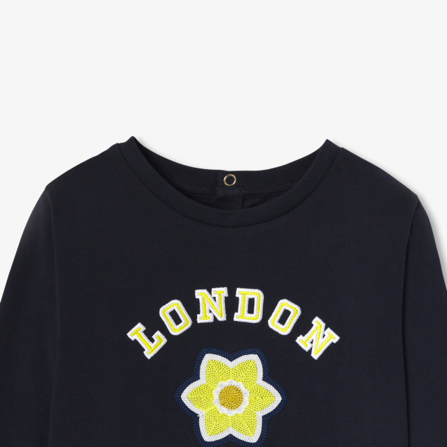 Qız üçün uzunqollu köynək