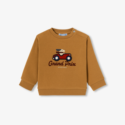 Baby boy fleece sweatshirt