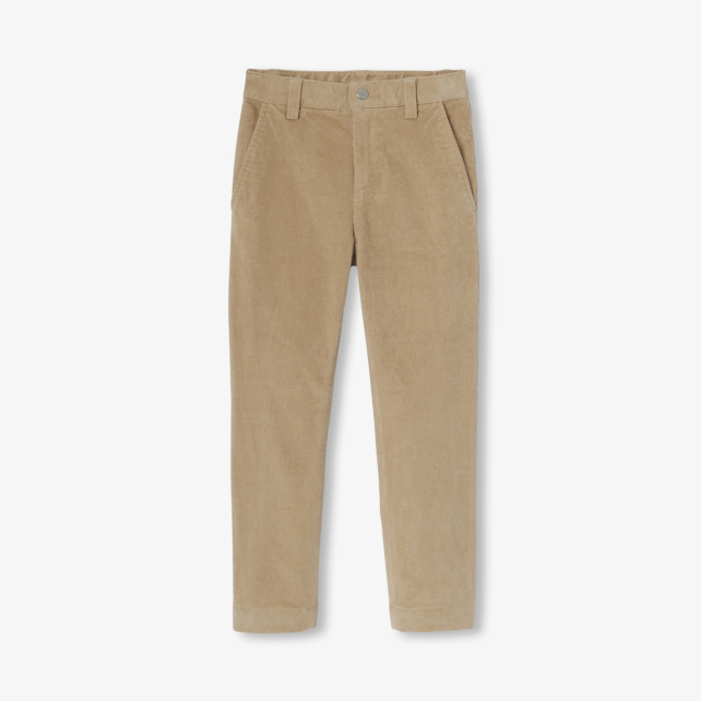 Boy velvet pants with lining