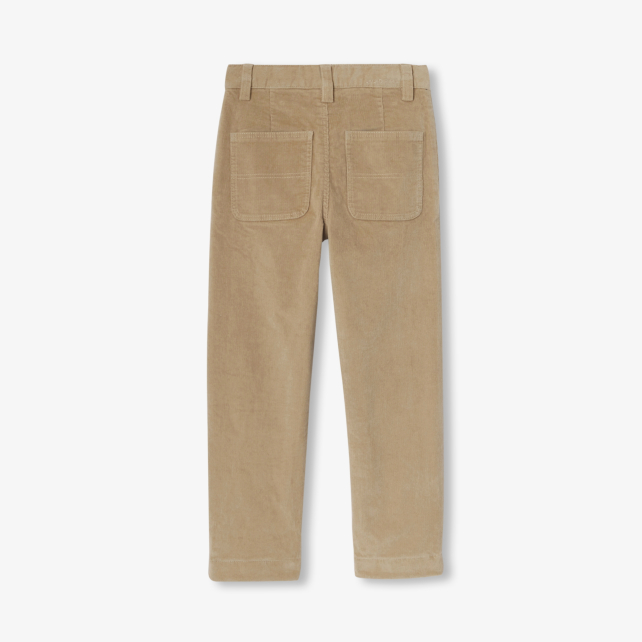 Boy velvet pants with lining