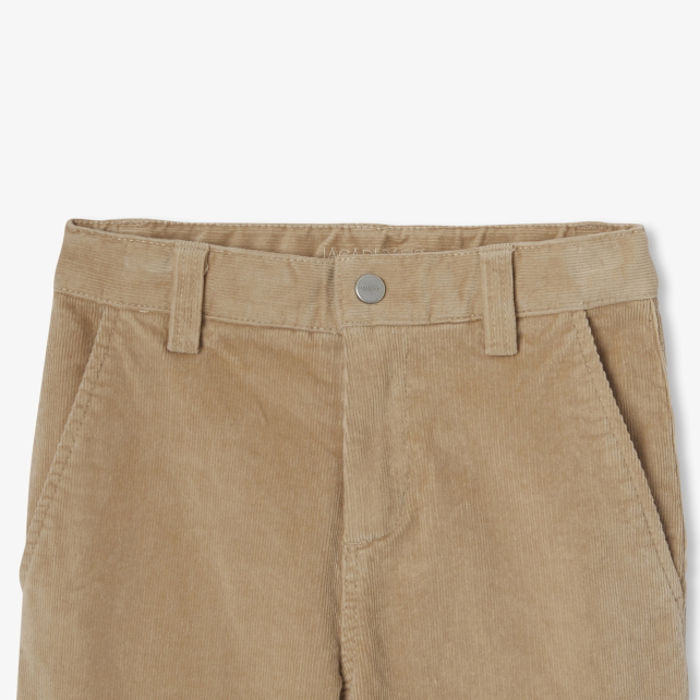 Boy velvet pants with lining