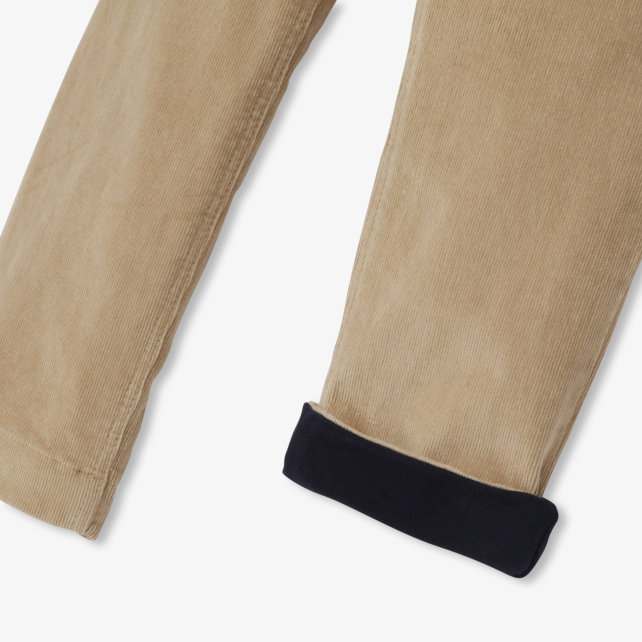 Boy velvet pants with lining