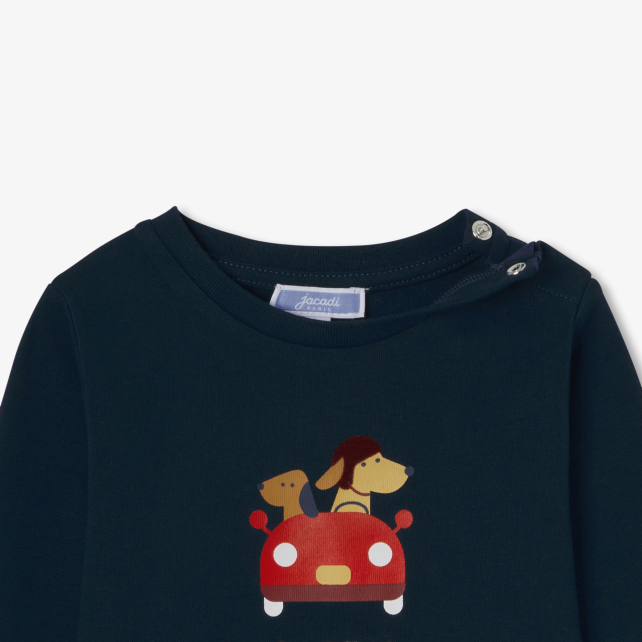 Baby boy T-shirt in thick jersey