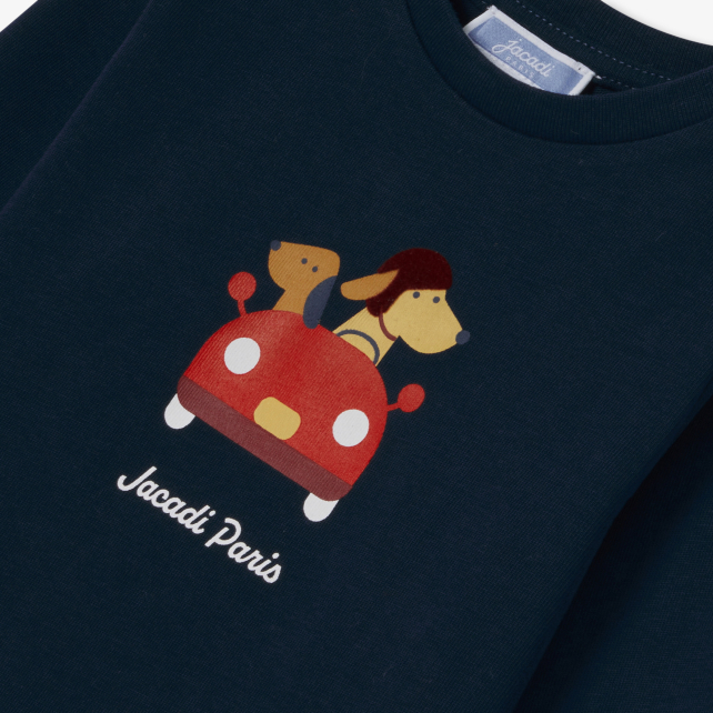 Baby boy T-shirt in thick jersey