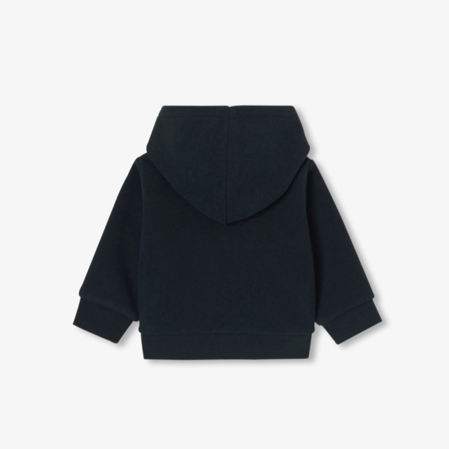 Baby boy fleece cardigan