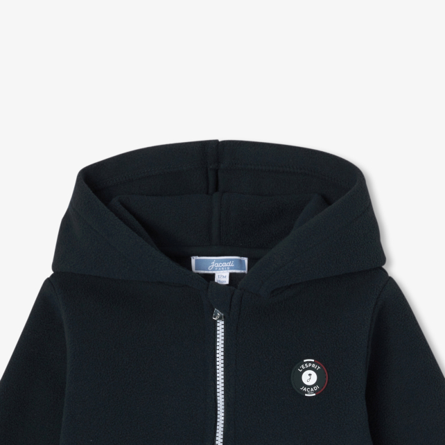 Körpə oğlan üçün fliis kardiqan