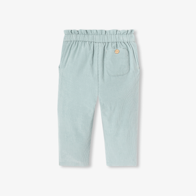 Körpə qız üçün məxmər şalvar