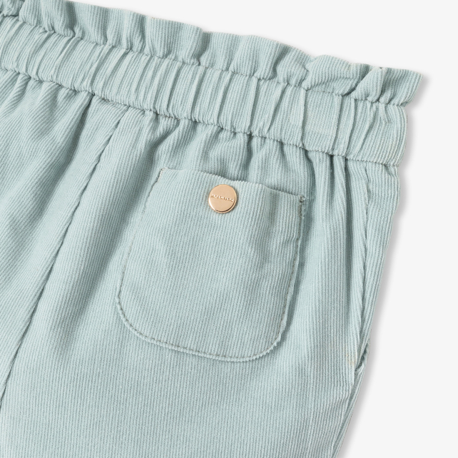 Körpə qız üçün məxmər şalvar