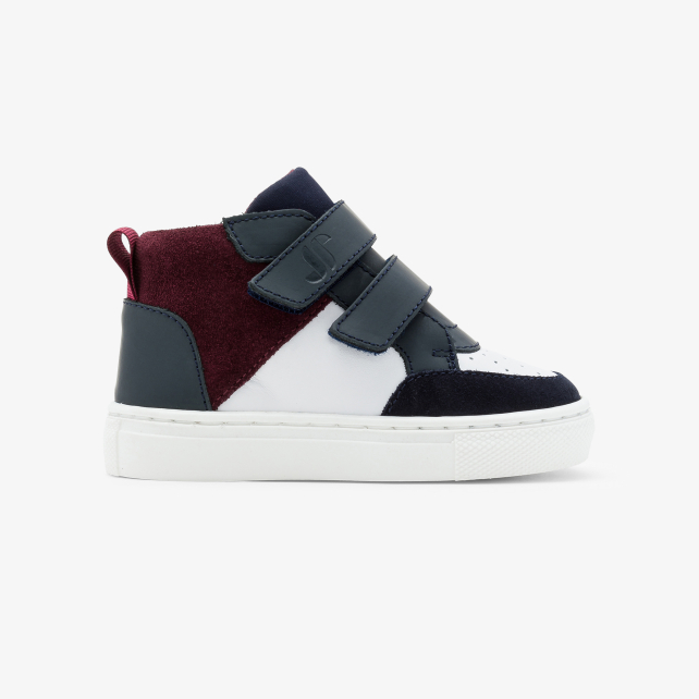 Baby boy high-top trainers