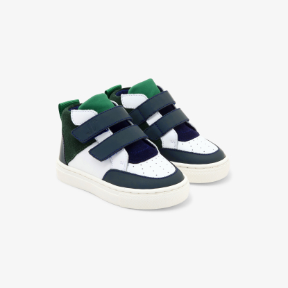 Baby boy high-top trainers