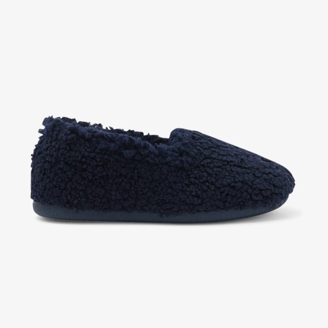 Boy faux fur slippers