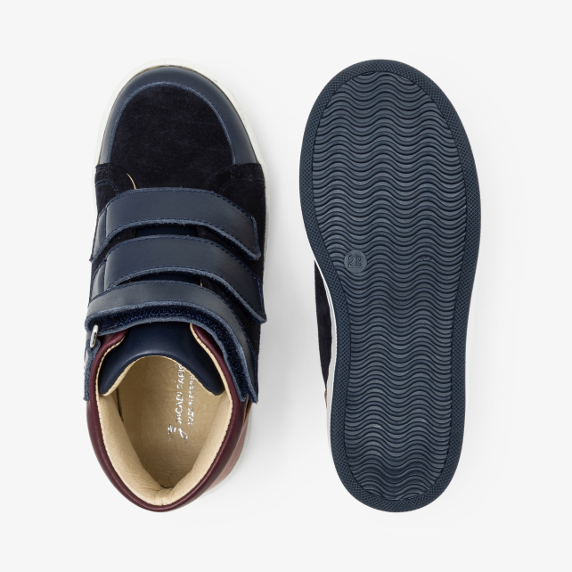 Boys high-top trainers