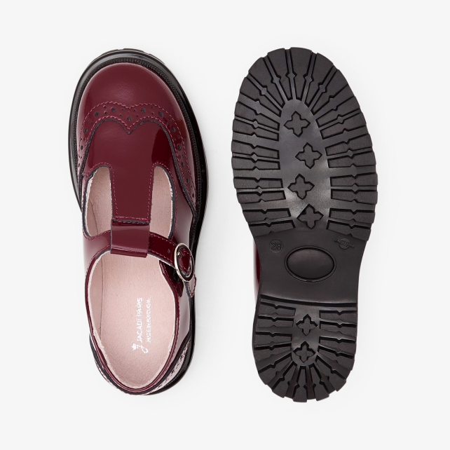 Girl patent leather Mary Janes