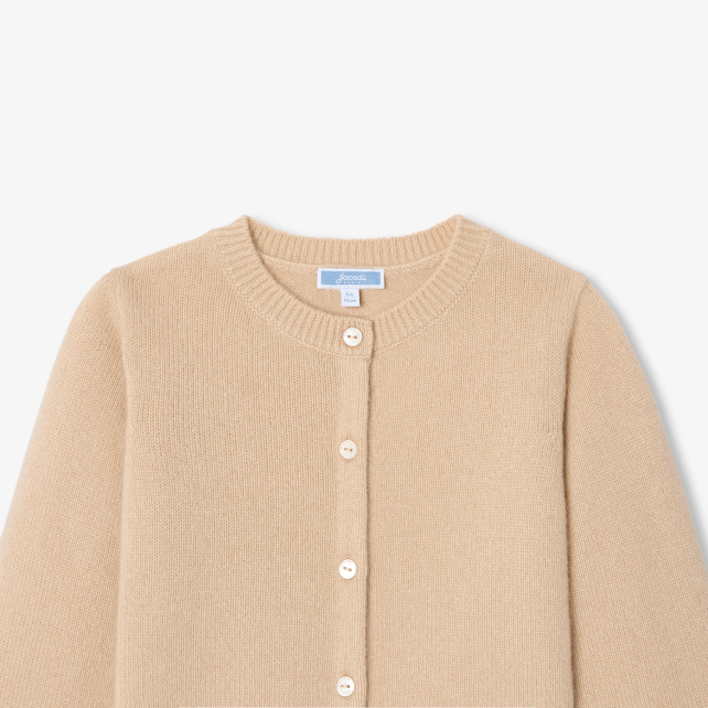 Girl cashmere cardigan