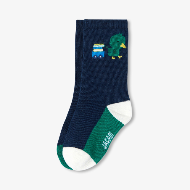 Körpə oğlan üçün 2 ədəd hündürkəsimli corab