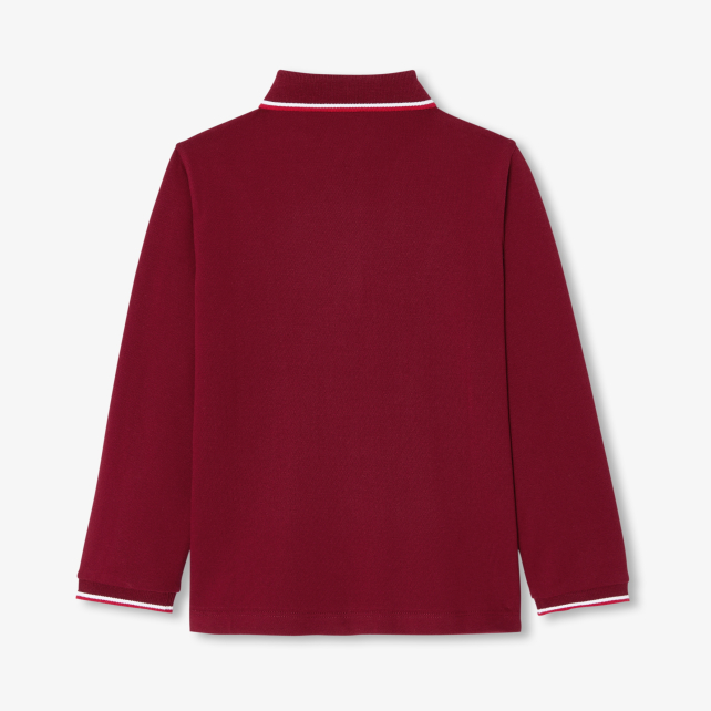 Oğlan üçün pambıq polo köynək