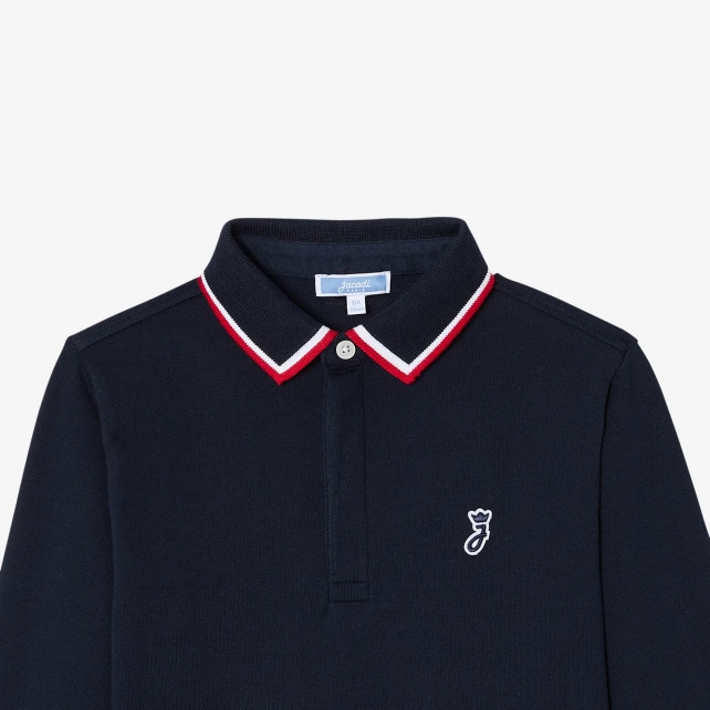 Boy cotton polo shirt