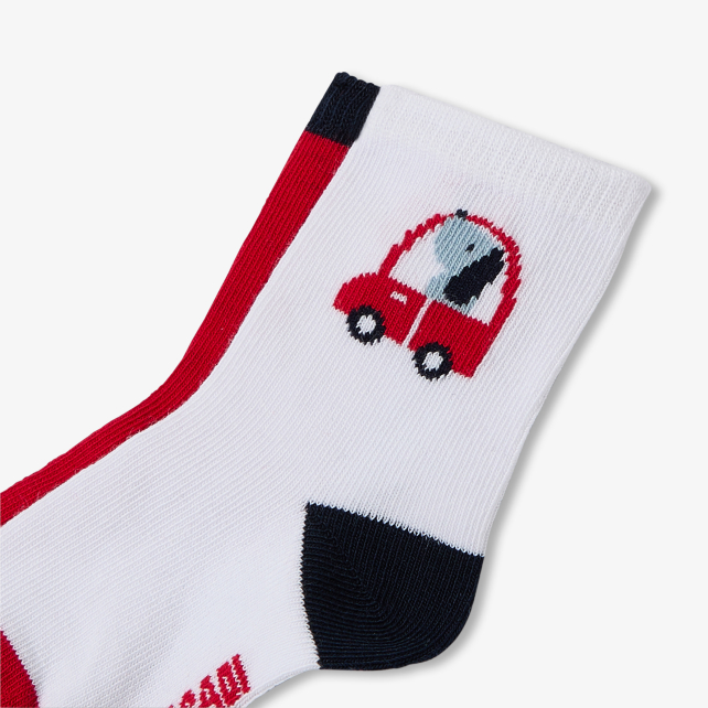 Baby boy duo of socks