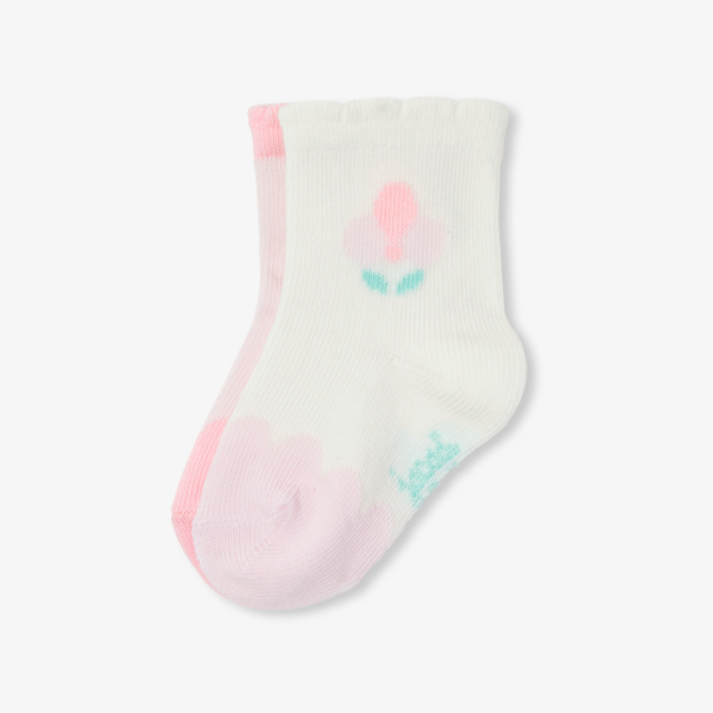 Baby girl duo of socks
