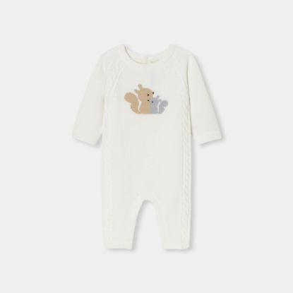 Baby boy jumpsuit in jersey knit