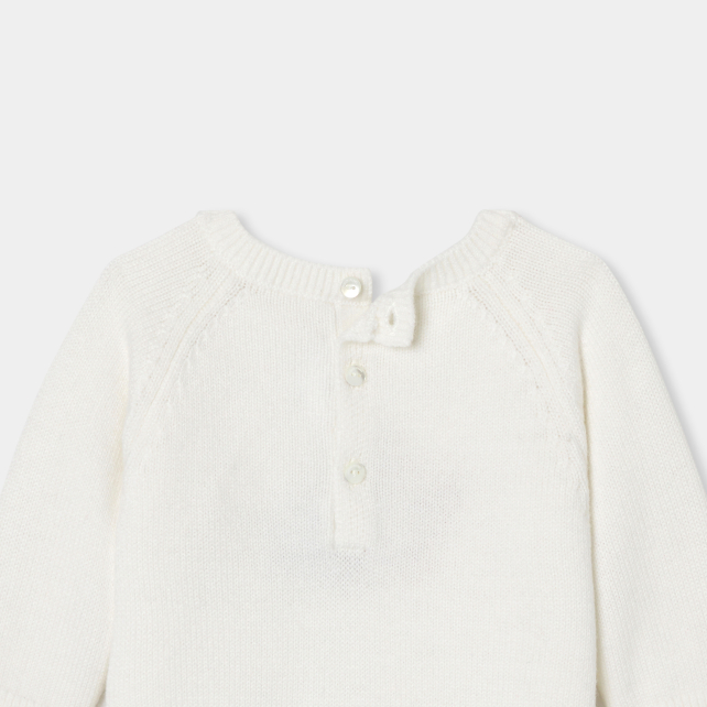 Baby boy jumpsuit in jersey knit