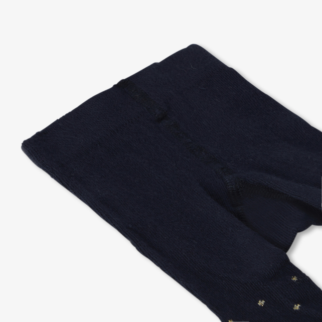 Baby girl polka dot tights