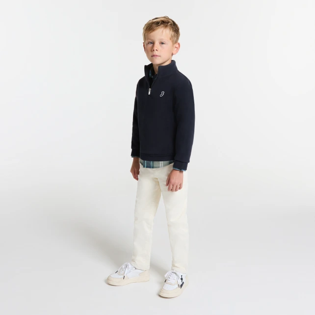 Boy fleece sweatshirt