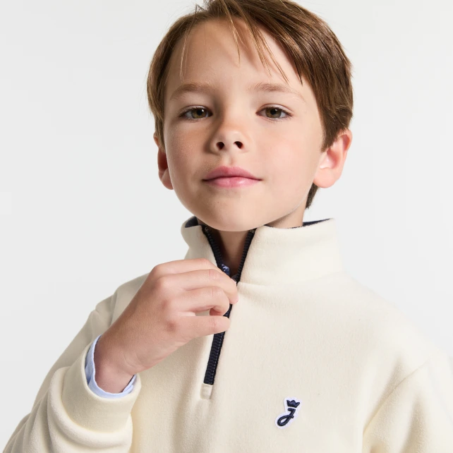Boy fleece sweatshirt