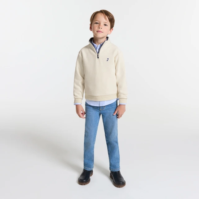 Boy fleece sweatshirt