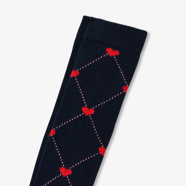 Qız üçün hündürkəsimli corab dəsti