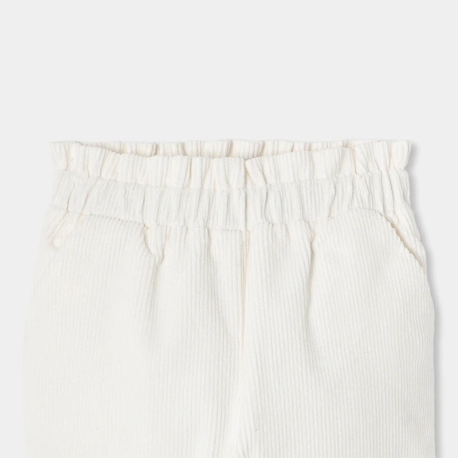 Baby girl velvet trousers