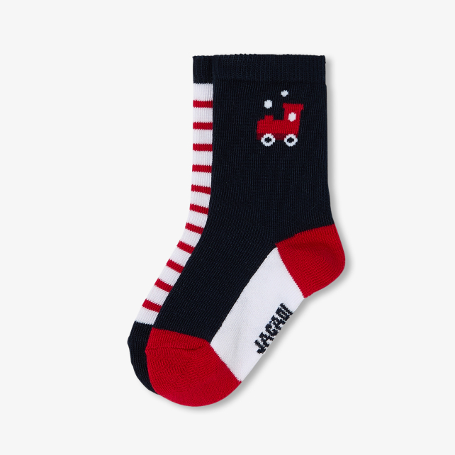 Baby boy duo of socks